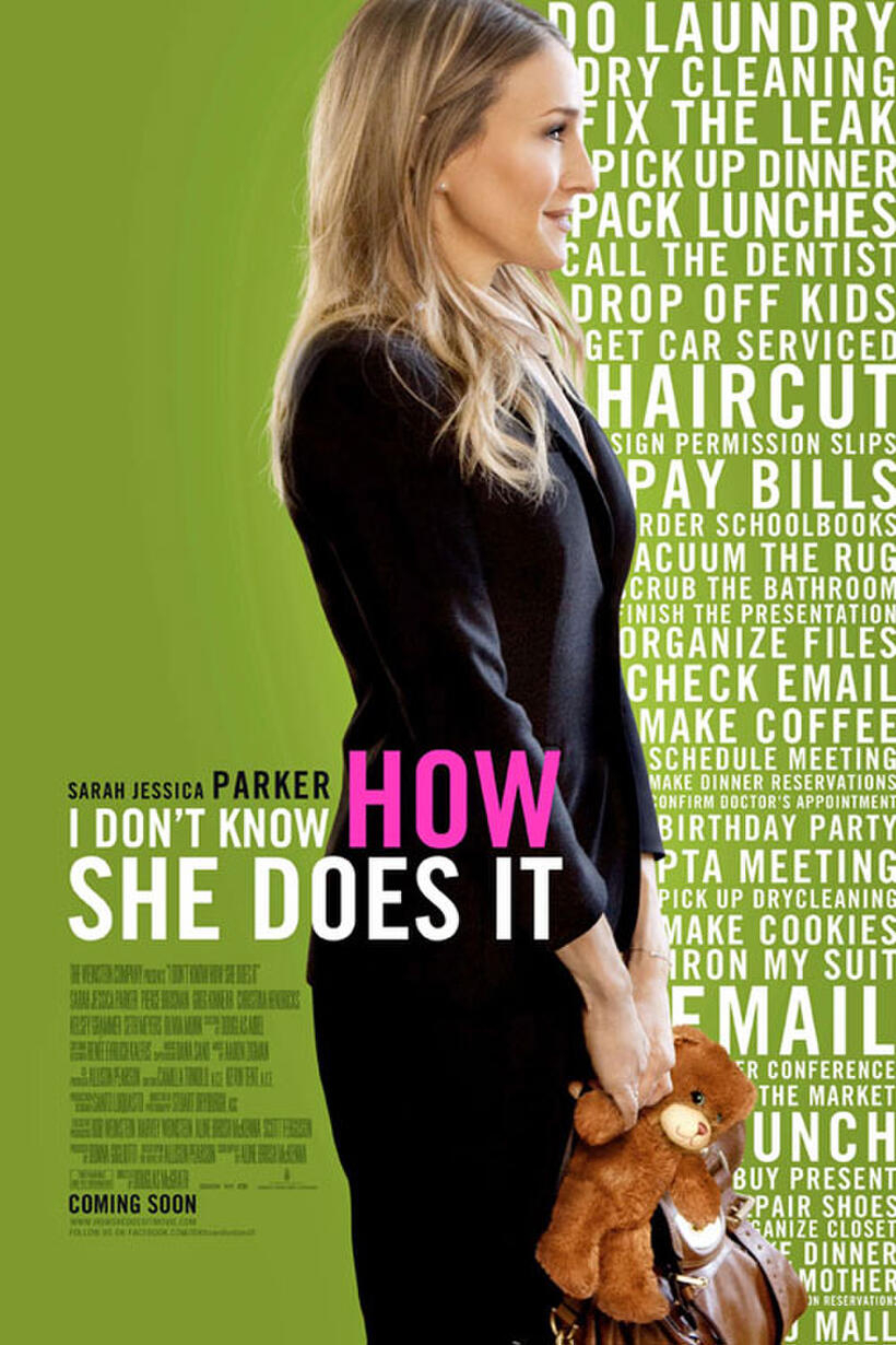 Poster art for "I Don't Know How She Does It."