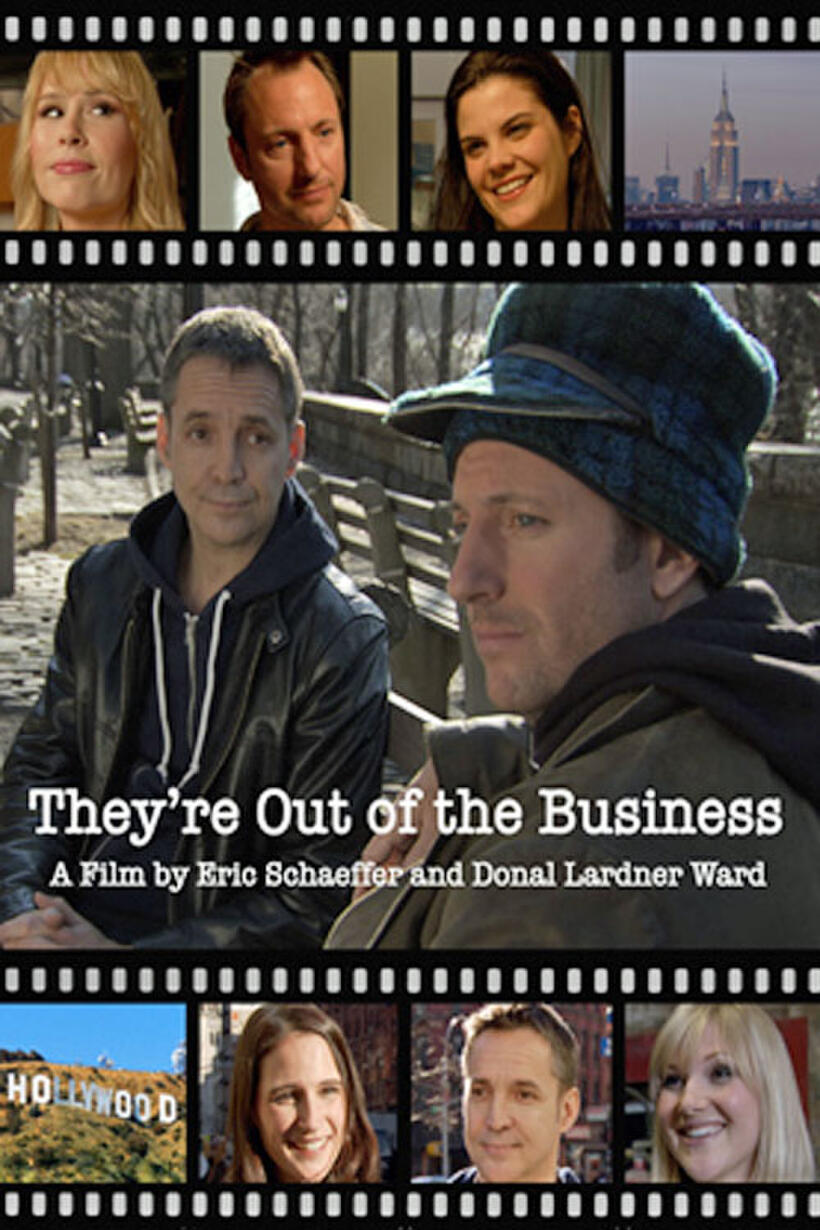 Poster art for "They're Out of the Business."