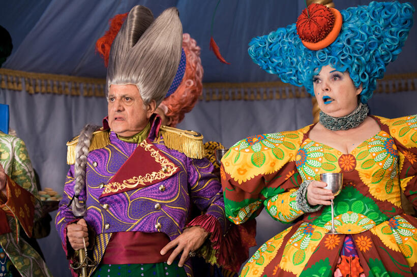 Michael Lerner and Kathleen Fee in "Mirror Mirror."