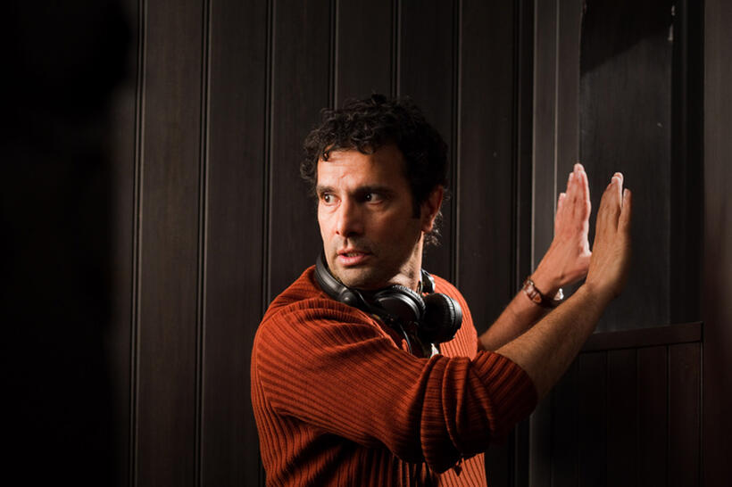 Director Tarsem Singh on the set of "Mirror Mirror."