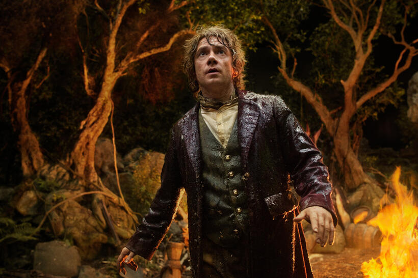 Martin Freeman as Bilbo Baggins in "The Hobbit: An Unexpected Journey."