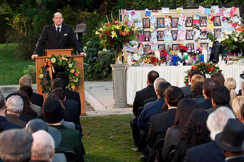 David Koechner as Dennis in "Final Destination 5."