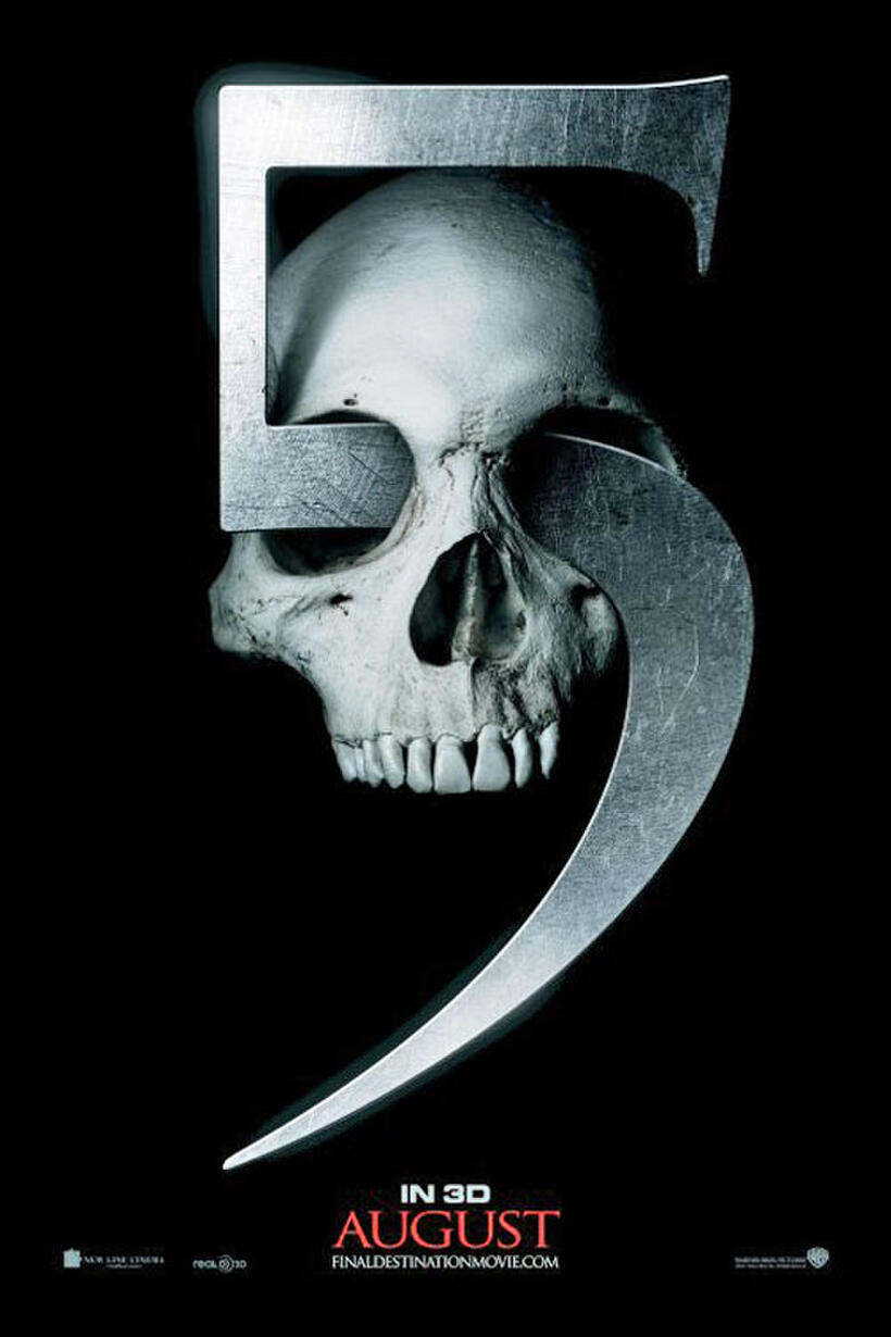 Teaser poster art for "Final Destination 5 3D."