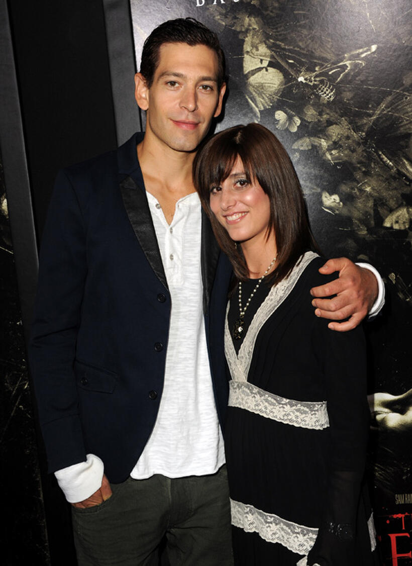 Matisyahu and Talia Miller at the California premiere of "The Possession."