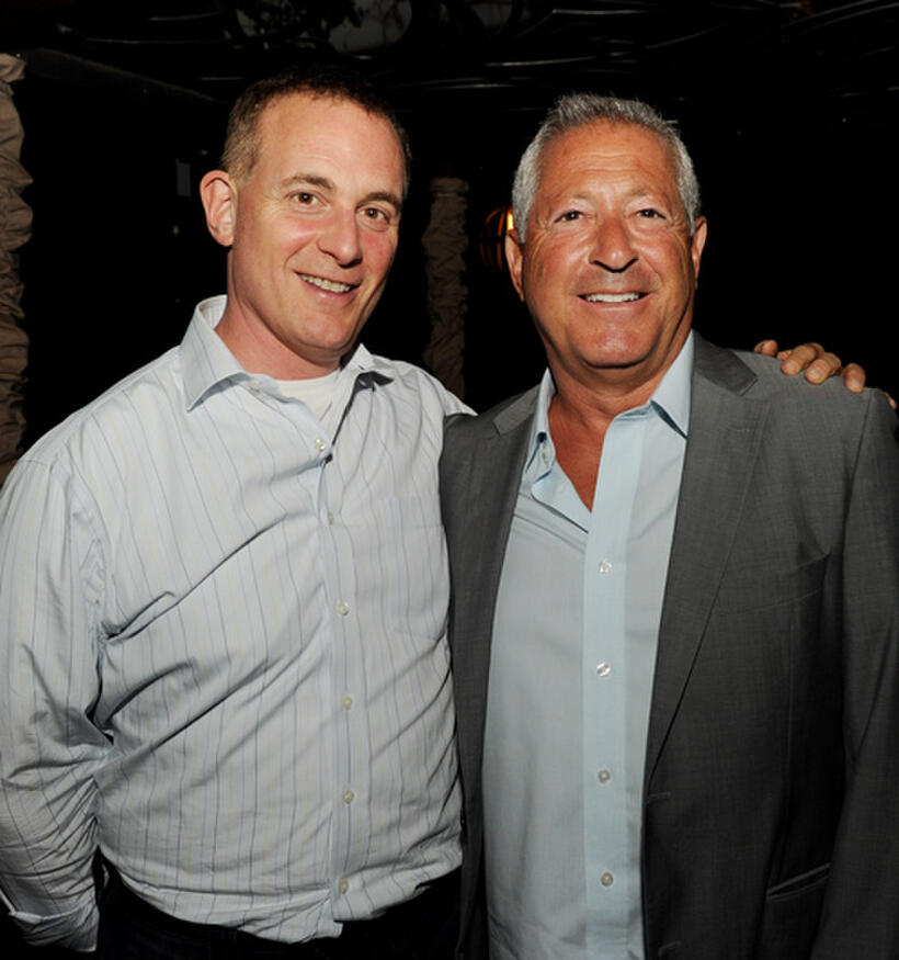 Executive producer Peter Schlessel and executive producer Stan Wertlieb at the California premiere of "The Possession."