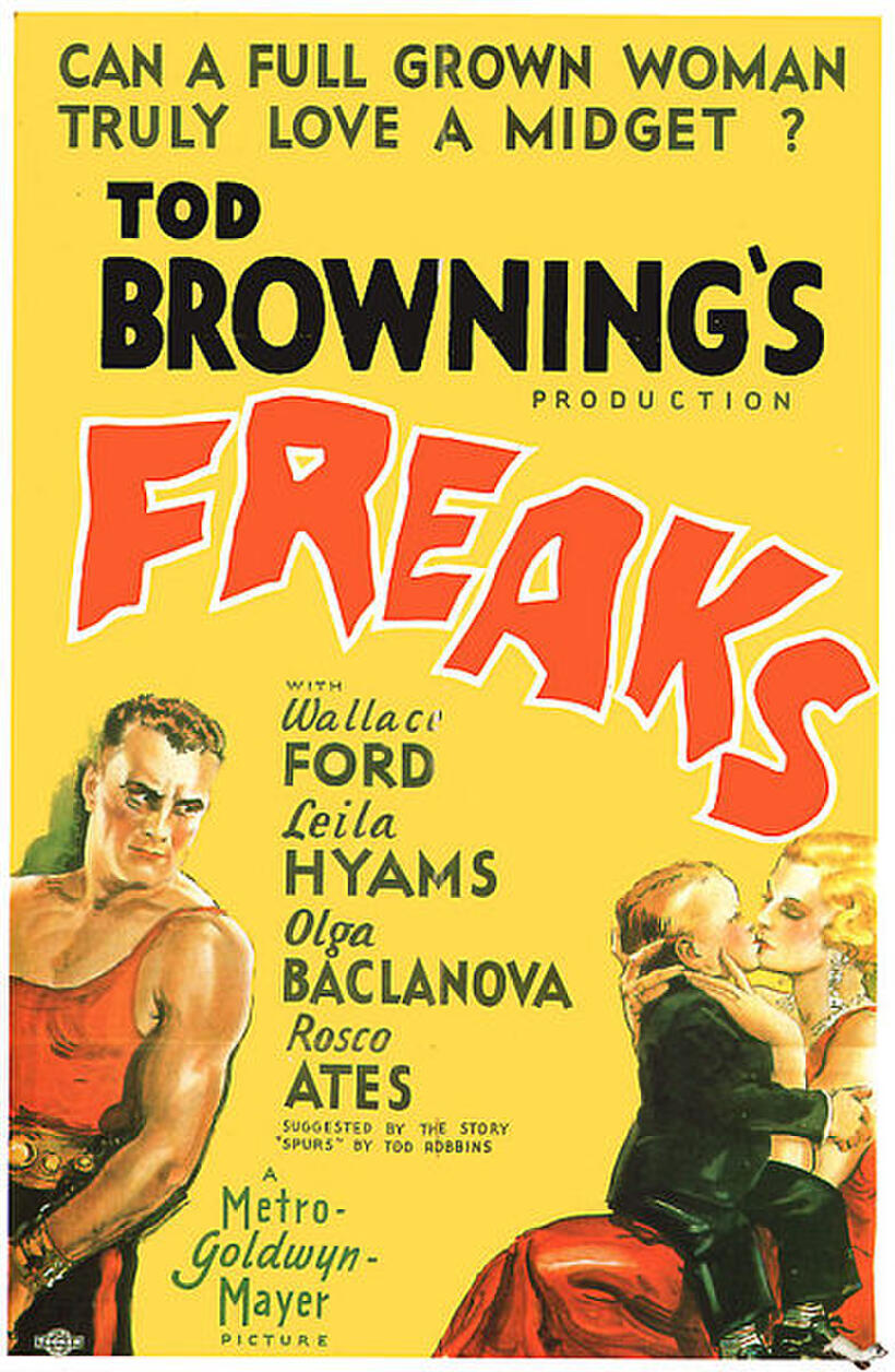 Poster art for "Freaks."