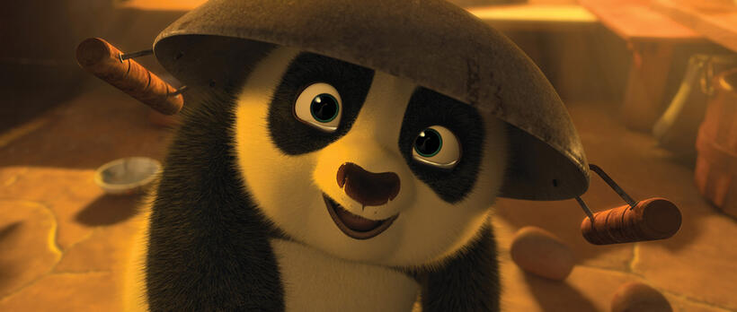 Po voiced by Jack Black in "Kung Fu Panda 2."