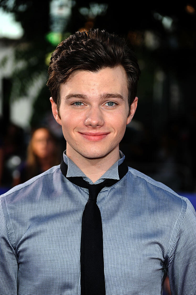 Chris Colfer at the California premiere of "Glee The Concert Movie."