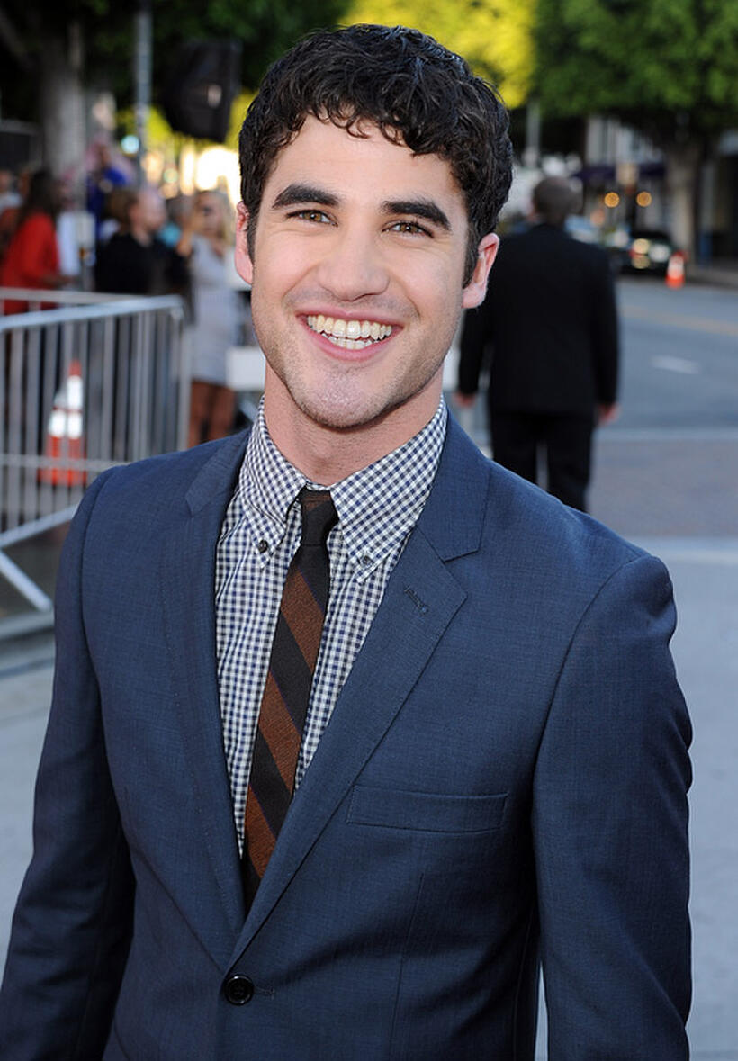 Darren Criss at the California premiere of "Glee The Concert Movie."