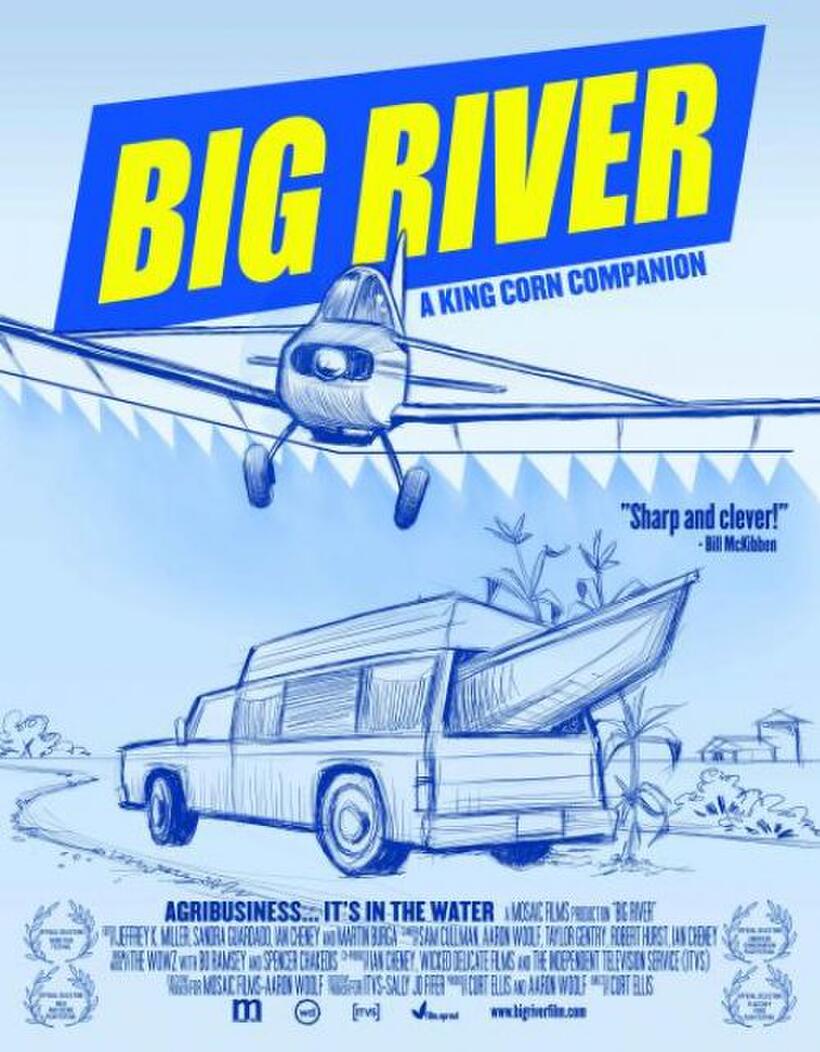 Poster art for "Big River."