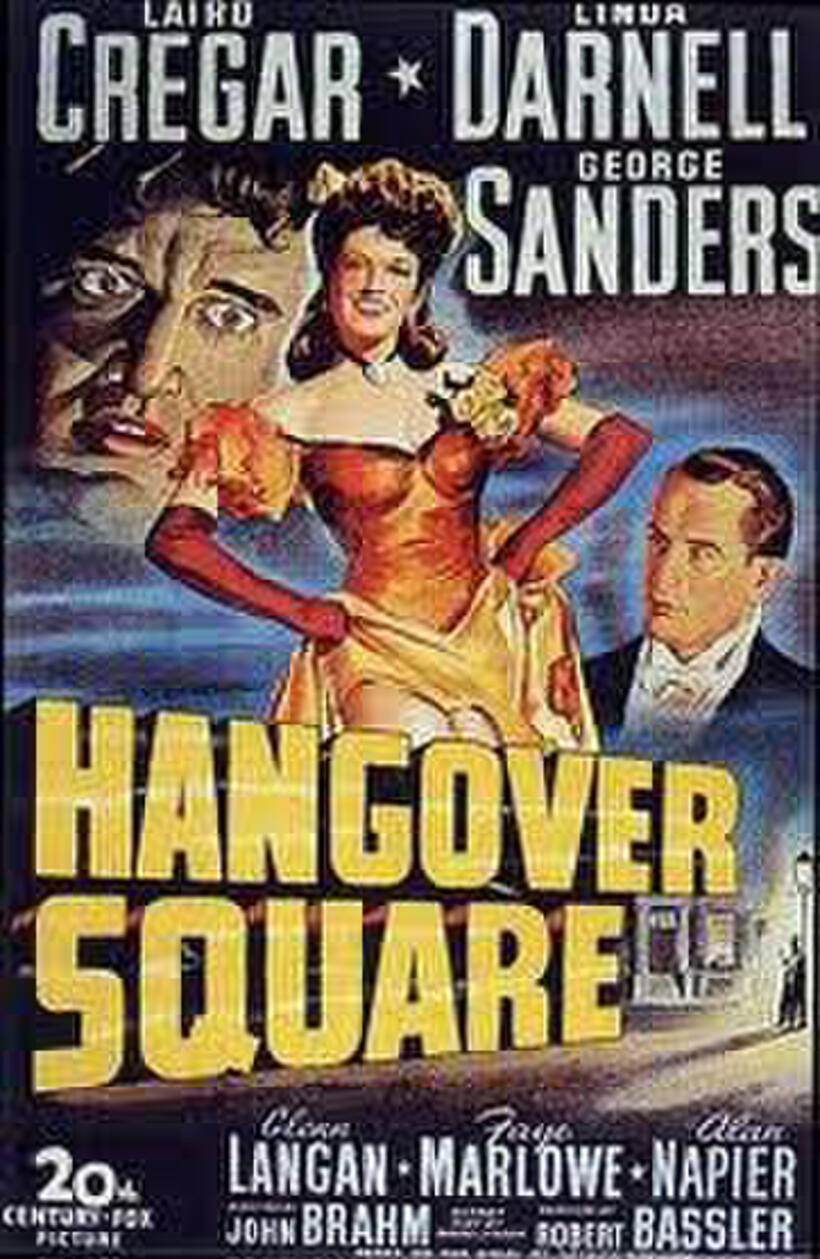Poster art for "Hangover Square."