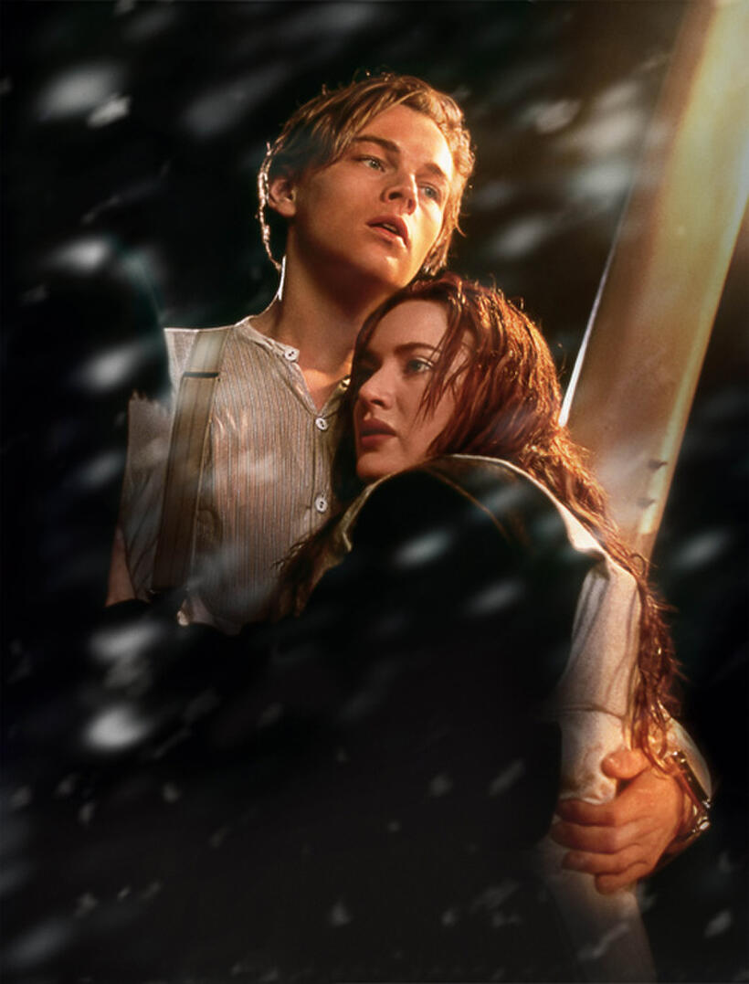 Leonardo DiCaprio and Kate Winslet in "Titanic 3D."