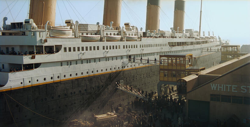 A scene from "Titanic 3D."