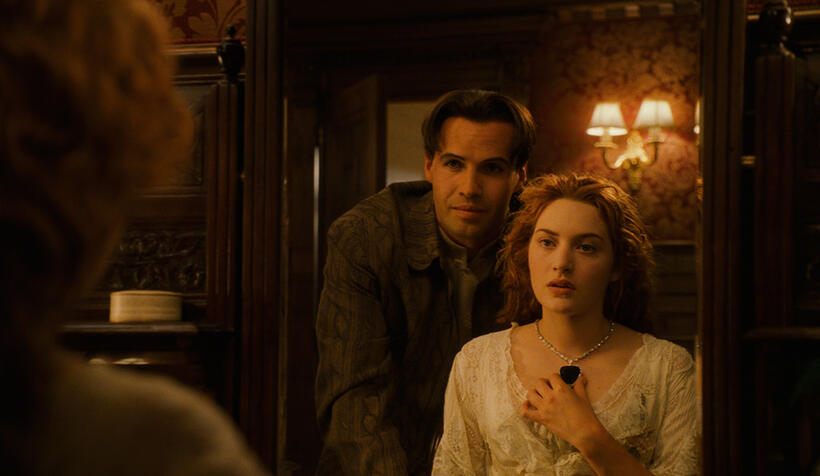 Billy Zane and Kate Winslet in "Titanic 3D."
