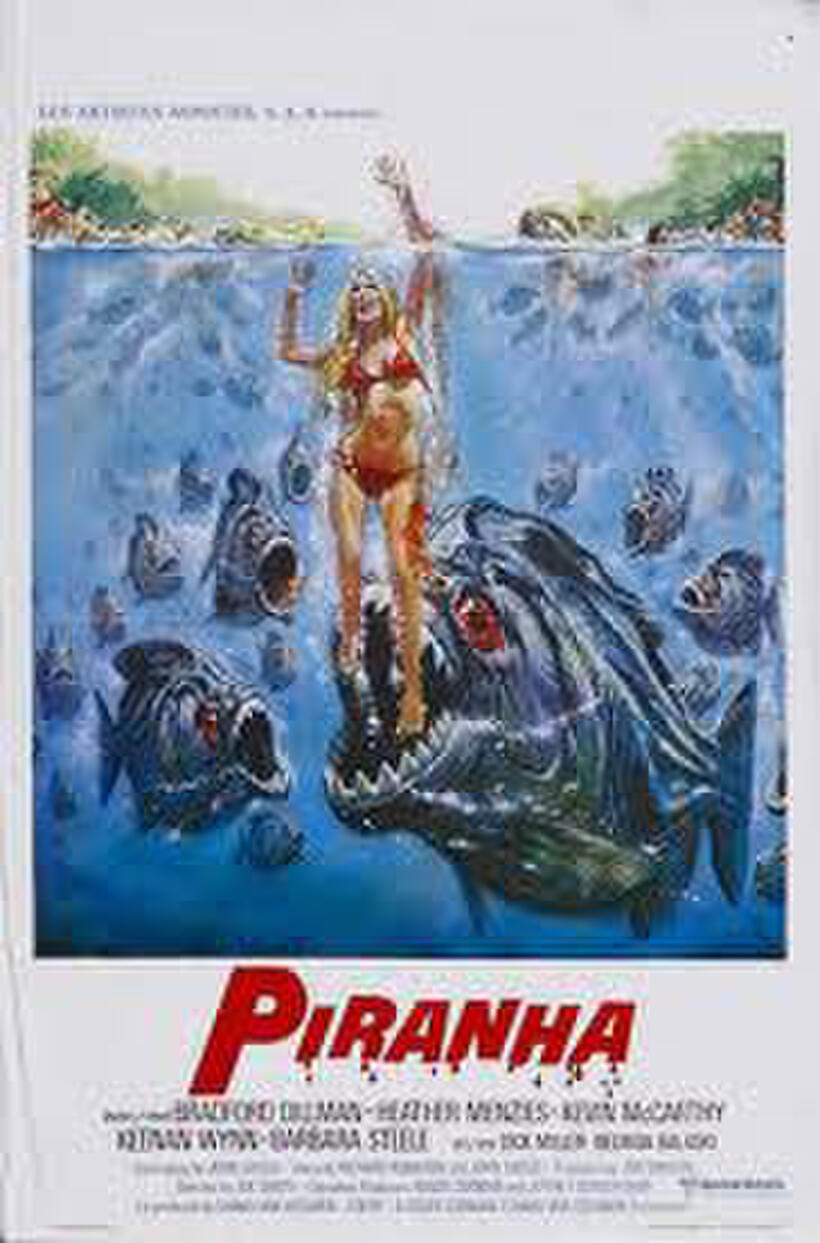 Poster art for "Piranha."