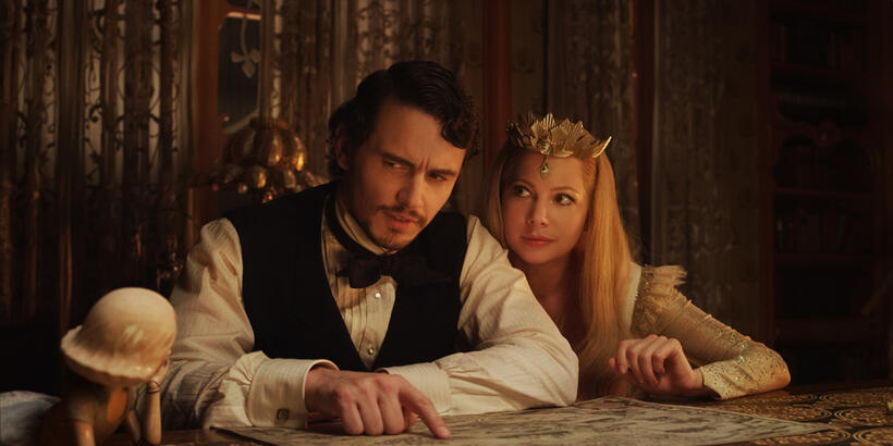James Franco and Michelle Williams in "Oz: The Great and Powerful."