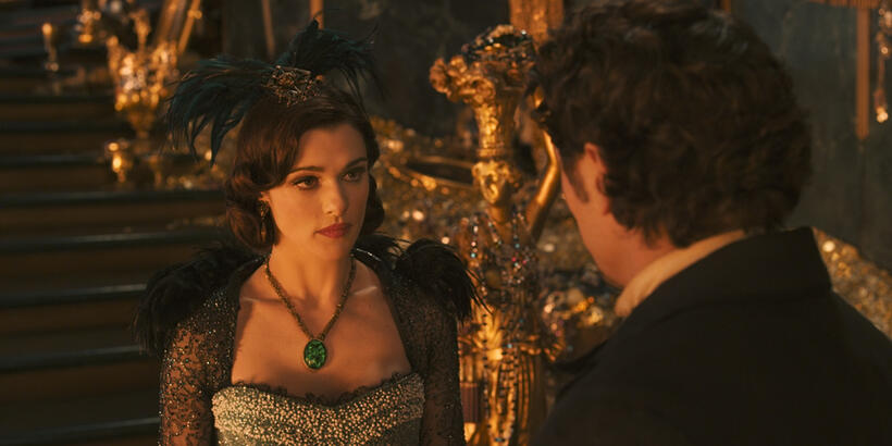 Rachel Weisz and James Franco in "Oz: The Great and Powerful."