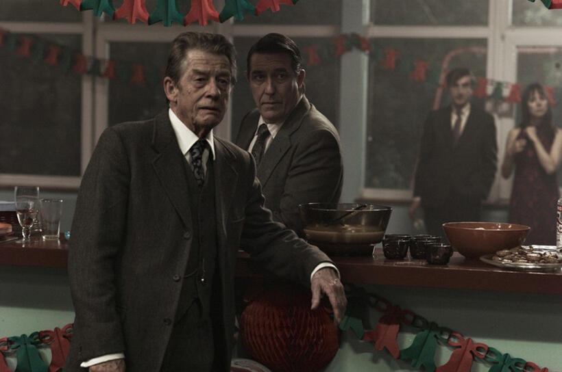 John Hurt and Ciaran Hinds in "Tinker Tailor Soldier Spy."