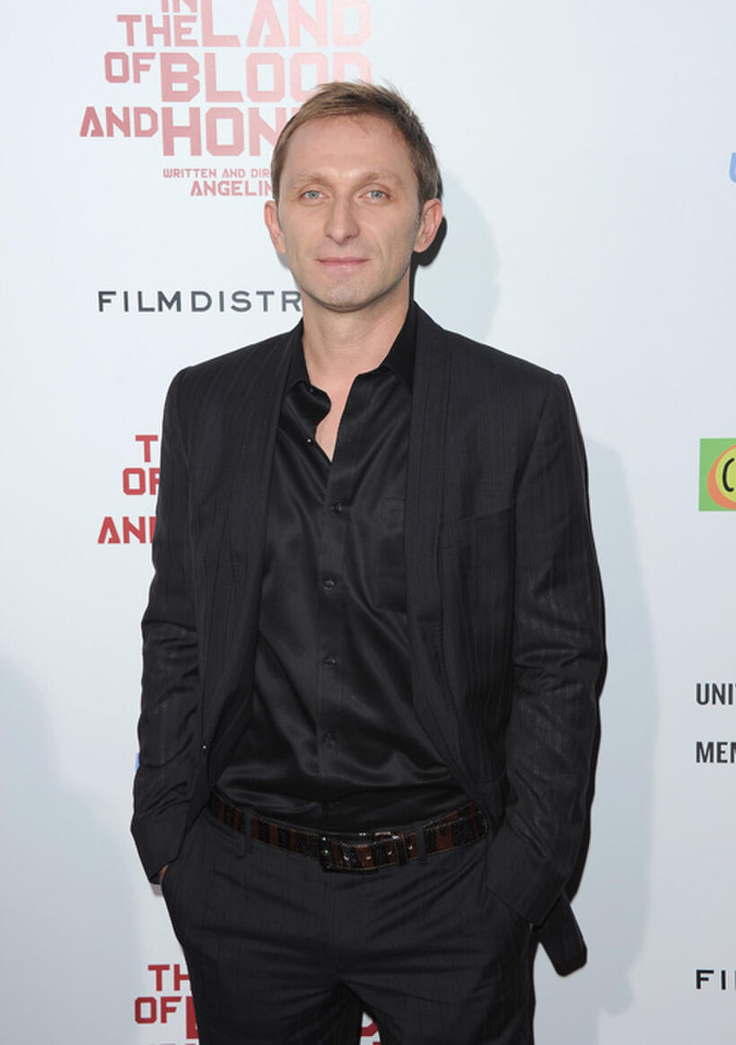 Goran Kostic at the California premiere of "In the Land of Blood and Honey."
