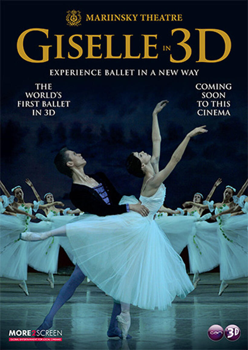 Poster art for "Giselle in 3D."