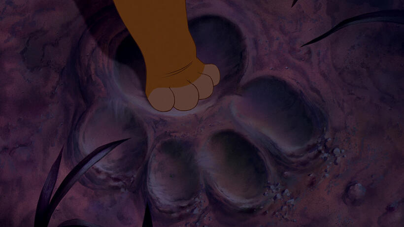 A scene from "The Lion King 3D."