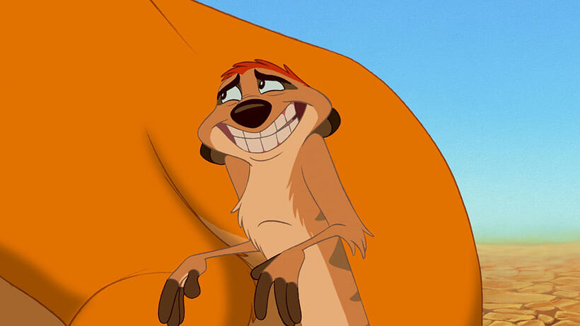 Timon voiced by Nathan Lane in "The Lion King 3D."