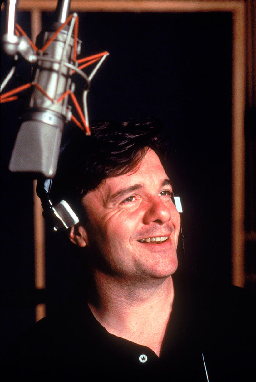 Nathan Lane on the set of "The Lion King 3D."