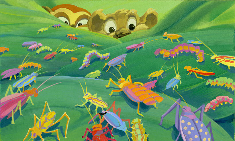 Concept Art for "The Lion King 3D."