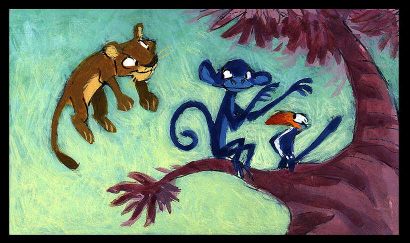 Concept Art for "The Lion King 3D."