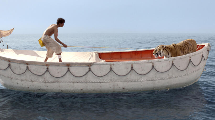 Suraj Sharma as Pi Patel in "Life of Pi."