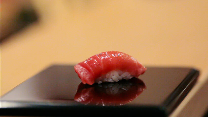A scene from "Jiro Dreams of Sushi."