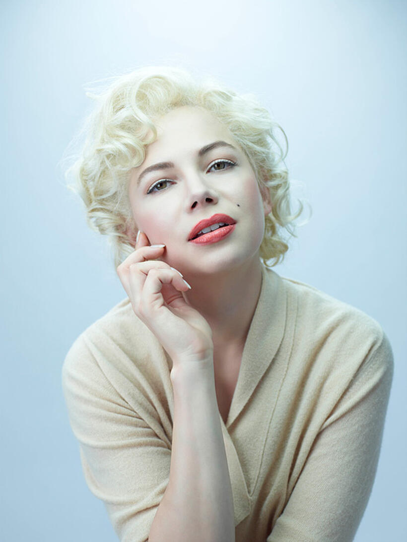 Michelle Williams as Marilyn Monroe in "My Week With Marilyn."