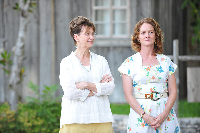Kathy Baker and Melissa Leo in "Seven Days in Utopia."