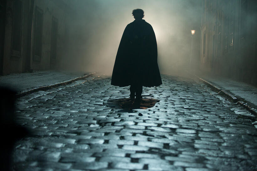 A scene from "The Raven."