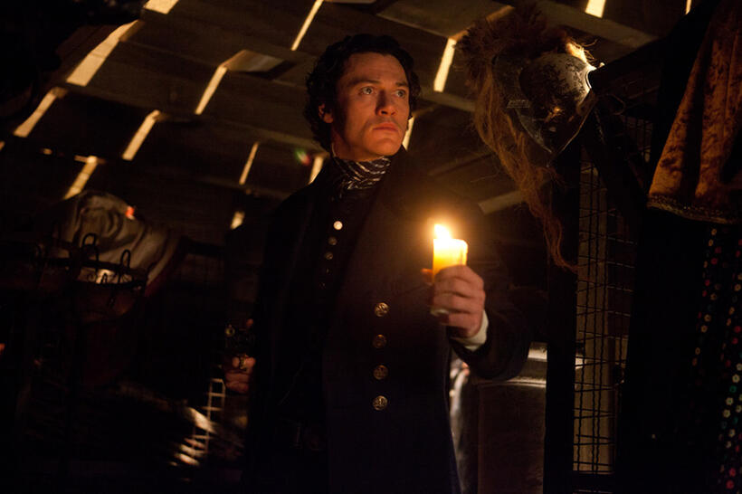 Luke Evans in "The Raven."