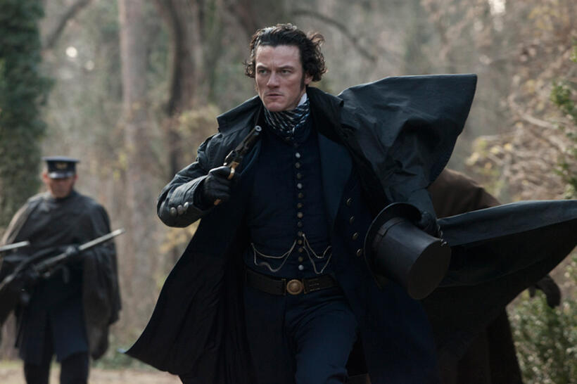 Luke Evans in "The Raven.''