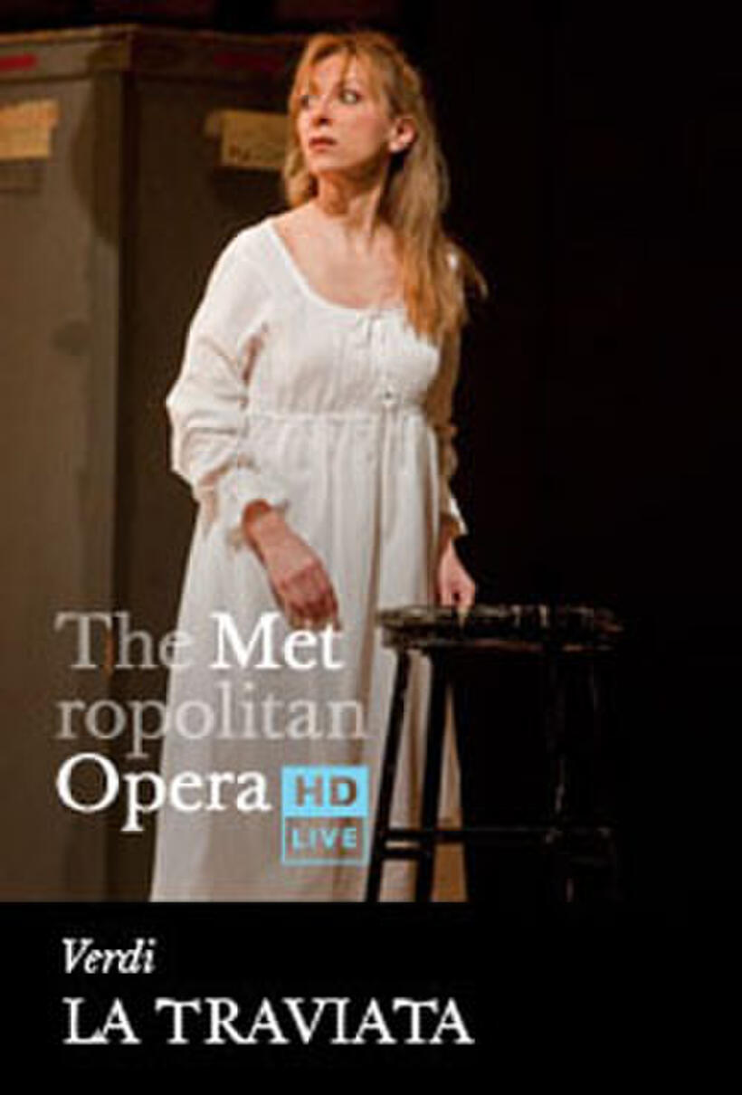 Poster art for "The Metropolitan Opera: La Traviata."