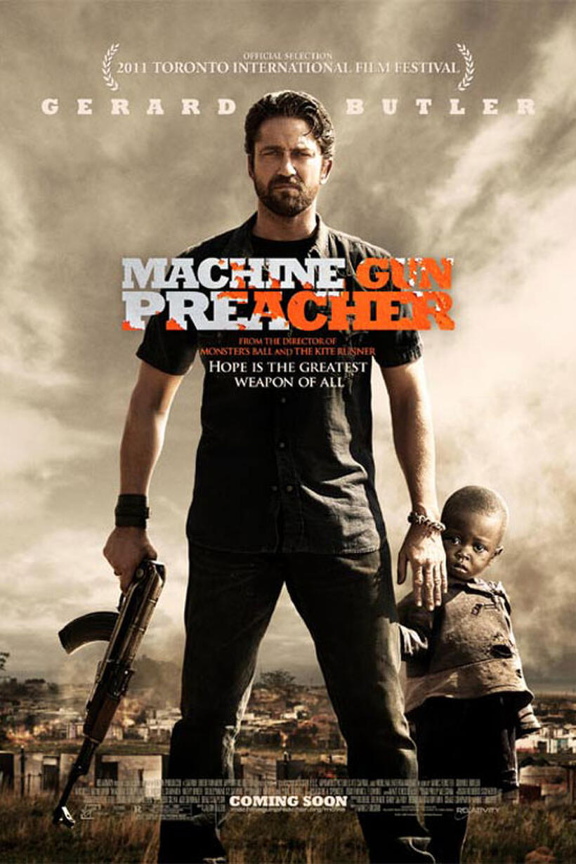 Poster art for "Machine Gun Preacher."