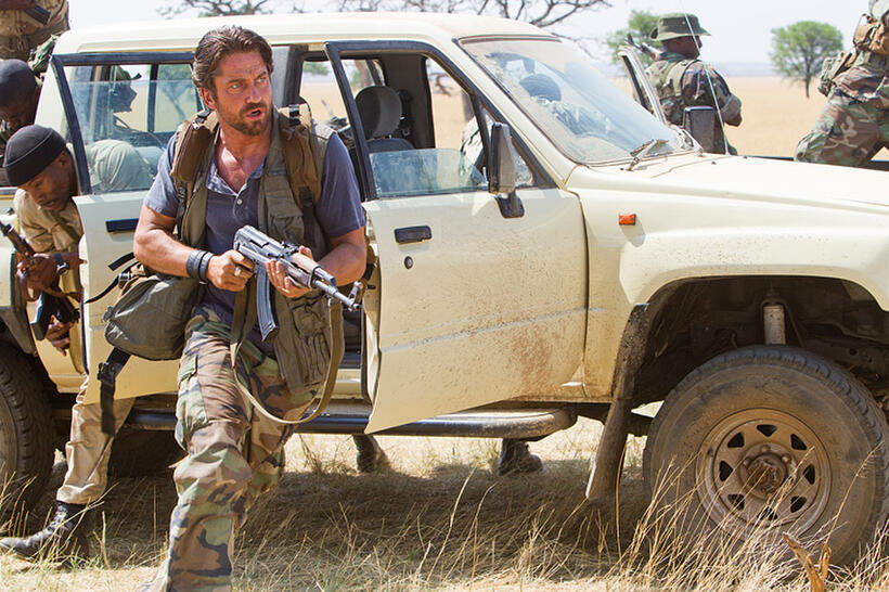 Gerard Butler in "Machine Gun Preacher."