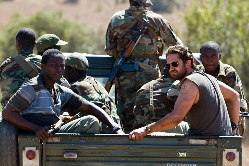 Gerard Butler in "Machine Gun Preacher."