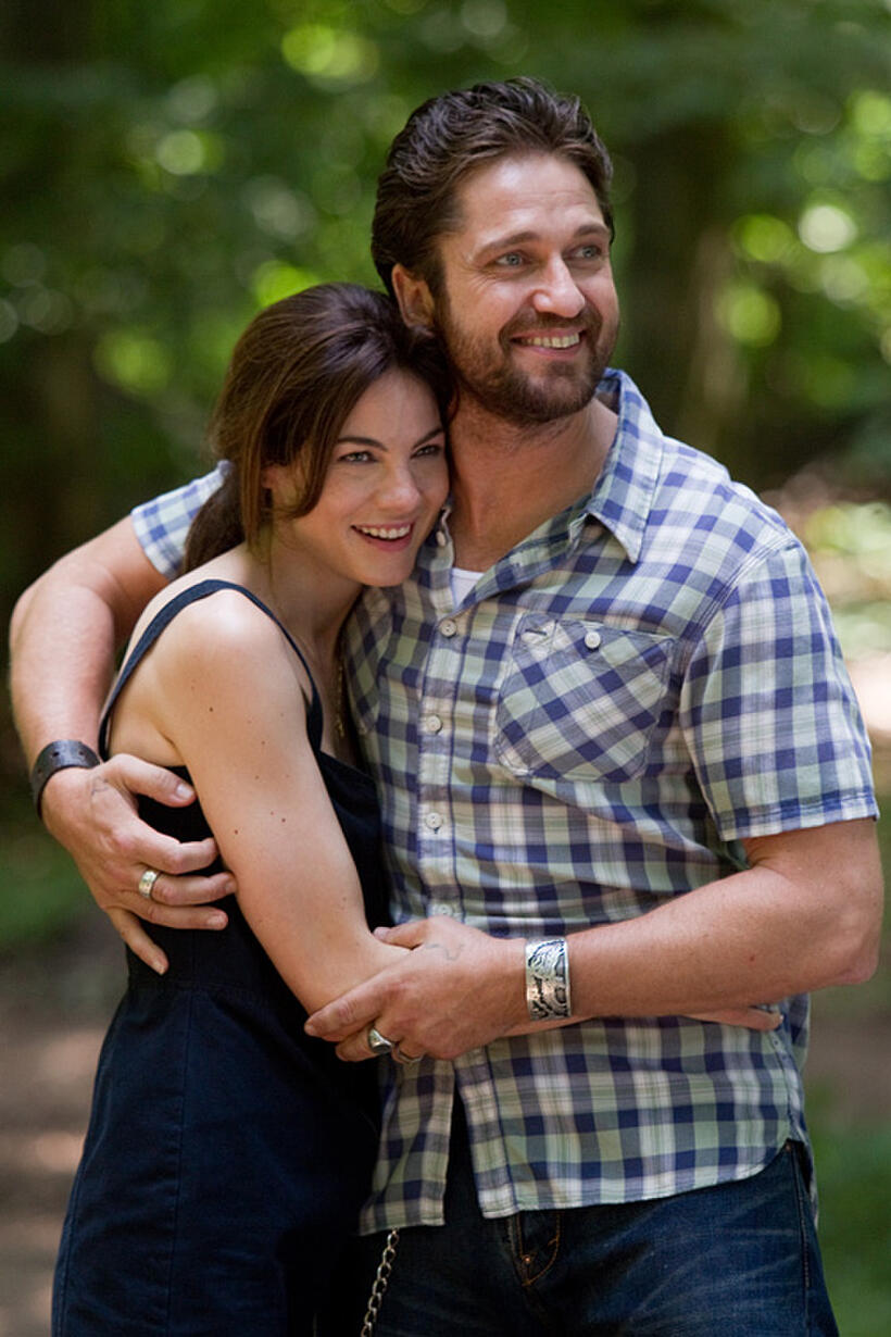 Michelle Monaghan and Gerard Butler in "Machine Gun Preacher."