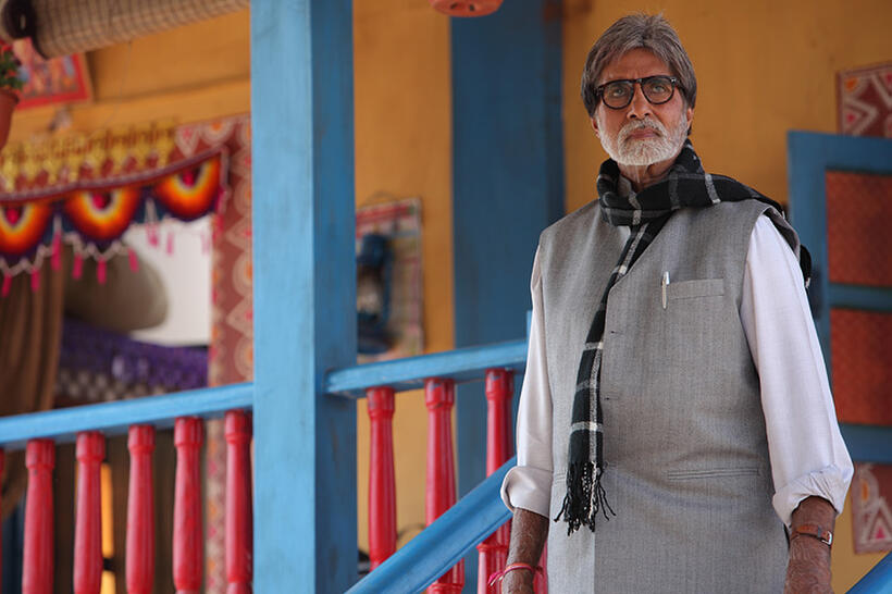 Amitabh Bachchan in "Aarakshan."