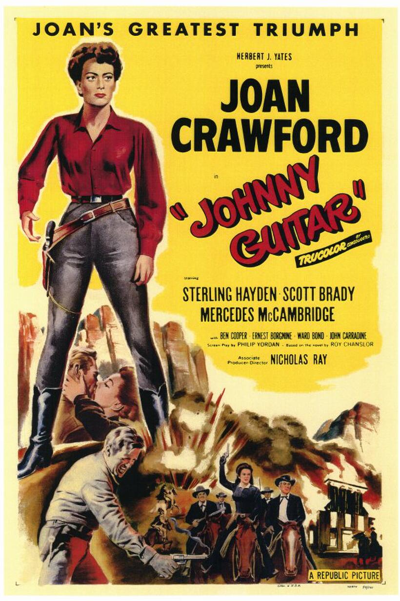 Poster art for "Johnny Guitar."