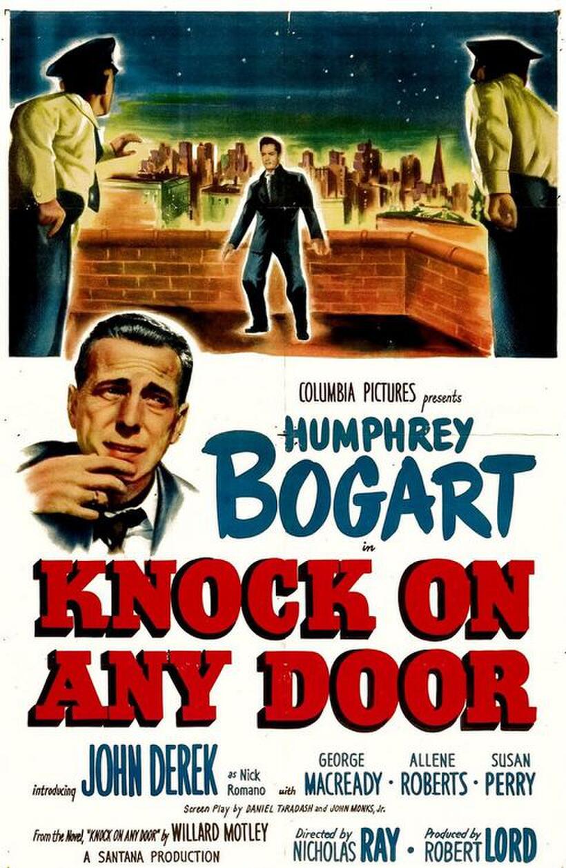 Poster art for "Knock on Any Door."