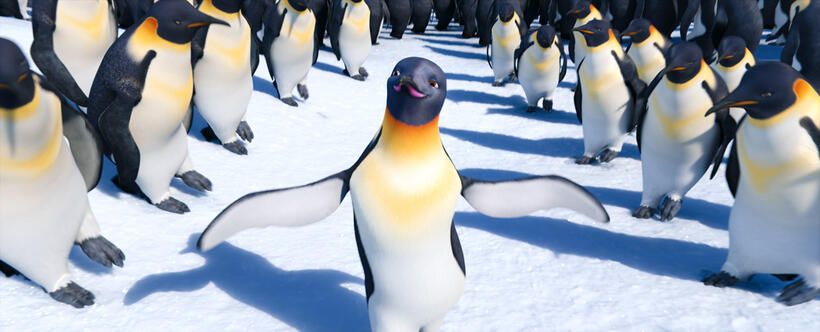 Gloria voiced by Alecia Moore in "Happy Feet Two."