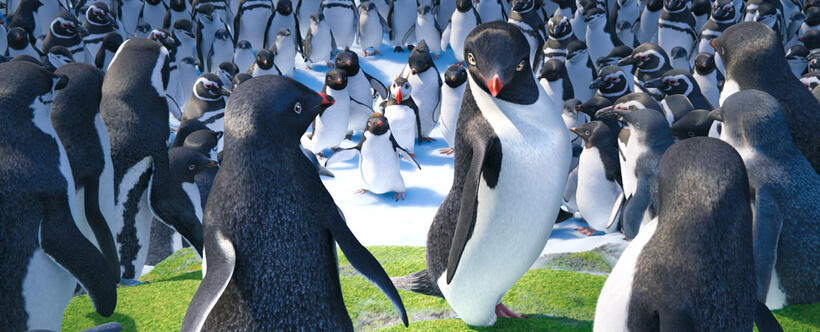 Carmen voiced by Sofia Vergara in "Happy Feet Two."