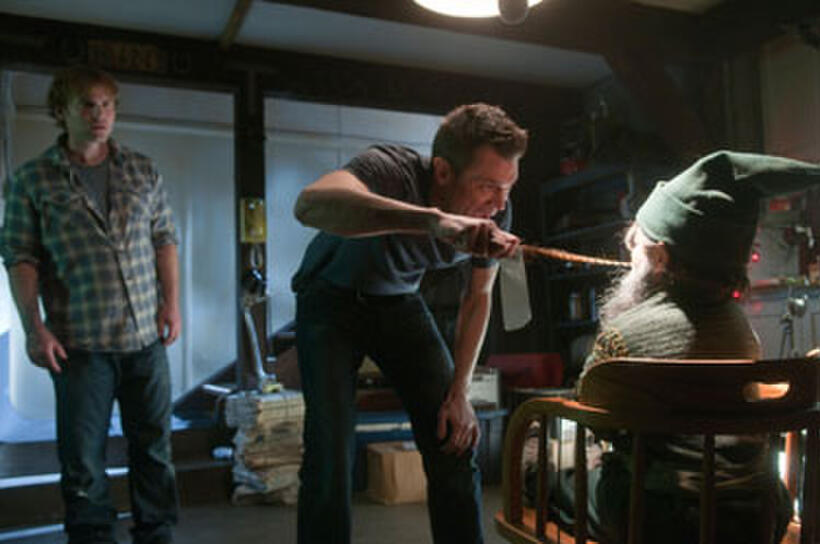Seann Willam Scott and Johnny Knoxville in "Movie 43."