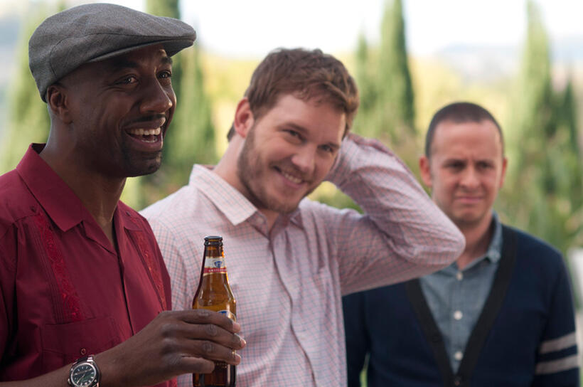 J.B. Smoove and Chris Pratt in "Movie 43."