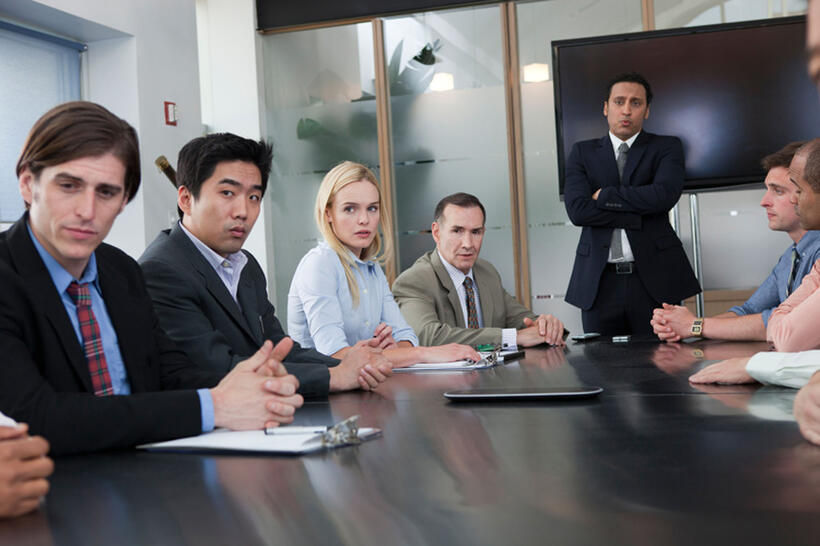 Kate Bosworth and Aasif Mandvi in "Movie 43."
