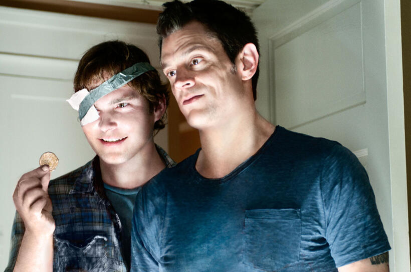 Seann William Scott and Johnny Knoxville in "Movie 43."
